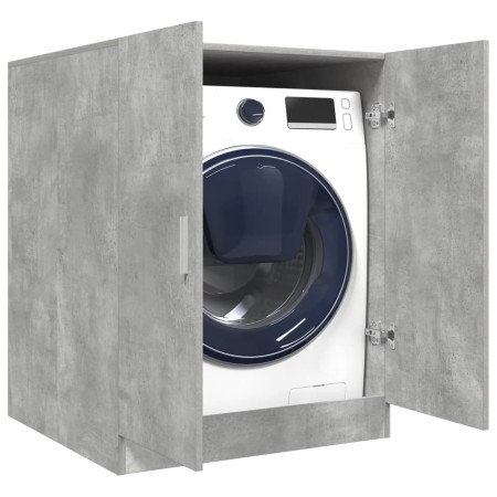Armario de lavadora gris hormigón 70,5x71,5x91,5 cm de , Accesorios para lavadoras y secadoras - Ref: Foro24-856639, Precio: ...