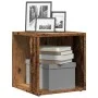 Mesa auxiliar de madera de ingeniería envejecida 33x33x34 cm by , Side tables - Ref: Foro24-856716, Price: 28,48 €, Discount: %