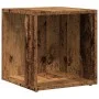 Mesa auxiliar de madera de ingeniería envejecida 33x33x34 cm by , Side tables - Ref: Foro24-856716, Price: 28,48 €, Discount: %