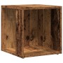 Mesa auxiliar de madera de ingeniería envejecida 33x33x34 cm de , Mesas auxiliares - Ref: Foro24-856716, Precio: 27,07 €, Des...