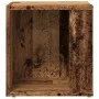 Mesa auxiliar de madera de ingeniería envejecida 33x33x34 cm by , Side tables - Ref: Foro24-856716, Price: 28,48 €, Discount: %