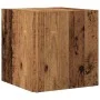 Mesa auxiliar de madera de ingeniería envejecida 33x33x34 cm by , Side tables - Ref: Foro24-856716, Price: 28,48 €, Discount: %