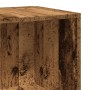 Mesa auxiliar de madera de ingeniería envejecida 33x33x34 cm de , Mesas auxiliares - Ref: Foro24-856716, Precio: 27,07 €, Des...