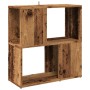 Librería de madera de ingeniería madera envejecida 60x24x63 cm de , Librerías y estanterías - Ref: Foro24-856728, Precio: 35,...