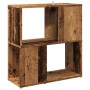 Librería de madera de ingeniería madera envejecida 60x24x63 cm de , Librerías y estanterías - Ref: Foro24-856728, Precio: 35,...