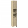 Juego de muebles de baño 4 pzas contrachapada roble Sonoma de , Muebles de baño - Ref: Foro24-3324968, Precio: 158,79 €, Desc...