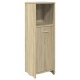 Juego de muebles de baño 4 pzas contrachapada roble Sonoma de , Muebles de baño - Ref: Foro24-3324968, Precio: 158,79 €, Desc...