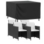 Cubiertas de muebles jardín 2uds impermeable 420D 113x113x73 cm de , Fundas para muebles de jardín - Ref: Foro24-3196429, Pre...