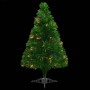 Árbol de Navidad artificial fibra óptica verde 64 cm en Decoración Festiva y Estacional | Comprar online en Foru.es