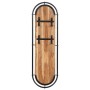 Percheros de pared con 4 ganchos 2 uds madera maciza de acacia de , Percheros para sombreros y abrigos - Ref: Foro24-4013504,...