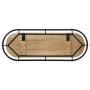 Perchero de pared con 5 ganchos madera maciza de mango rugosa de , Percheros para sombreros y abrigos - Ref: Foro24-4013506, ...