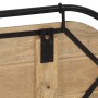 Perchero de pared con 5 ganchos madera maciza de mango rugosa de , Percheros para sombreros y abrigos - Ref: Foro24-4013506, ...