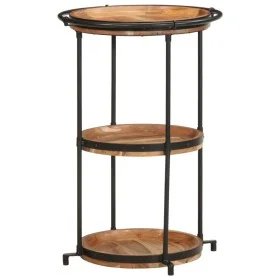 Mesa auxiliar madera maciza de acacia Ø55x83 cm de , Mesas auxiliares - Ref: Foro24-4013510, Precio: 91,42 €, Descuento: %