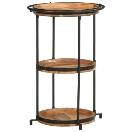 Mesa auxiliar madera maciza de acacia Ø55x83 cm de , Mesas auxiliares - Ref: Foro24-4013510, Precio: 91,42 €, Descuento: %