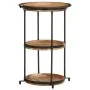 Mesa auxiliar madera maciza de acacia Ø55x83 cm de , Mesas auxiliares - Ref: Foro24-4013510, Precio: 91,42 €, Descuento: %