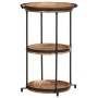Mesa auxiliar madera maciza de acacia Ø55x83 cm de , Mesas auxiliares - Ref: Foro24-4013510, Precio: 71,90 €, Descuento: %