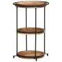 Mesa auxiliar madera maciza de acacia Ø55x83 cm de , Mesas auxiliares - Ref: Foro24-4013510, Precio: 91,42 €, Descuento: %