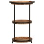Mesa auxiliar madera maciza de acacia Ø55x83 cm de , Mesas auxiliares - Ref: Foro24-4013510, Precio: 71,90 €, Descuento: %