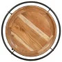 Mesa auxiliar madera maciza de acacia Ø55x83 cm de , Mesas auxiliares - Ref: Foro24-4013510, Precio: 91,42 €, Descuento: %