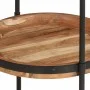 Mesa auxiliar madera maciza de acacia Ø55x83 cm de , Mesas auxiliares - Ref: Foro24-4013510, Precio: 91,42 €, Descuento: %