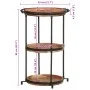 Mesa auxiliar madera maciza de acacia Ø55x83 cm de , Mesas auxiliares - Ref: Foro24-4013510, Precio: 91,42 €, Descuento: %