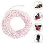 Cordón de arranque nailon blanco y rojo Ø3 mm 10 m de , Sogas y cuerdas metálicas - Ref: Foro24-4100611, Precio: 8,60 €, Desc...