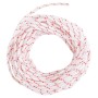 Cordón de arranque nailon blanco y rojo Ø3 mm 10 m de , Sogas y cuerdas metálicas - Ref: Foro24-4100611, Precio: 8,02 €, Desc...