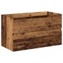 Mueble con lavabo integrado madera envejecida 81x39,5x49 cm de , Tocadores de baño - Ref: Foro24-3328923, Precio: 211,76 €, D...