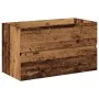Mueble con lavabo integrado madera envejecida 81x39,5x49 cm de , Tocadores de baño - Ref: Foro24-3328923, Precio: 202,99 €, D...