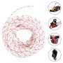 Cordón de arranque nailon blanco y rojo Ø5 mm 10 m de , Sogas y cuerdas metálicas - Ref: Foro24-4100613, Precio: 9,87 €, Desc...