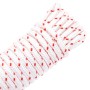 Cordón de arranque nailon blanco y rojo Ø5 mm 10 m de , Sogas y cuerdas metálicas - Ref: Foro24-4100613, Precio: 9,20 €, Desc...