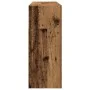 Aparador con LED madera ingeniería envejecida 115,5x30x75 cm by , Sideboards - Ref: Foro24-856363, Price: 115,97 €, Discount: %