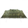 Tienda de campaña túnel para 4 personas impermeable camuflaje de , Tiendas de campaña - Ref: Foro24-4009415, Precio: 228,46 €...