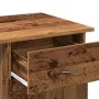 Escritorio de madera de ingeniería envejecida 100x50x76 cm by , Desks - Ref: Foro24-855954, Price: 82,92 €, Discount: %