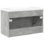 Set muebles de baño 2 piezas madera contrachapada gris hormigón de , Muebles de baño - Ref: Foro24-3324921, Precio: 201,62 €,...