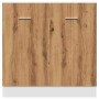 Armario bajo fregadero madera roble artisan 80x46x81,5 cm de , Armarios de cocina - Ref: Foro24-856078, Precio: 74,95 €, Desc...