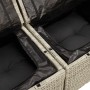 Set de sofás de jardín 4 pzas y cojines ratán sintético gris de , Conjuntos de jardín - Ref: Foro24-3325358, Precio: 280,61 €...