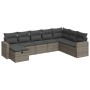 Set de sofás de jardín y cojines 8 piezas ratán sintético gris de , Conjuntos de jardín - Ref: Foro24-3325436, Precio: 514,92...