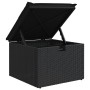 Set de sofás de jardín con cojines 9 pzas ratán sintético negro de , Conjuntos de jardín - Ref: Foro24-3325441, Precio: 570,6...