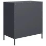 Aparador de acero laminado en frío antracita 68x39x73,5 cm by , Sideboards - Ref: Foro24-851288, Price: 95,77 €, Discount: %