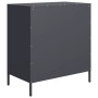 Aparador de acero laminado en frío antracita 68x39x73,5 cm de , Aparadores - Ref: Foro24-851288, Precio: 96,68 €, Descuento: %
