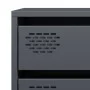 Aparador de acero laminado en frío antracita 68x39x73,5 cm by , Sideboards - Ref: Foro24-851288, Price: 95,77 €, Discount: %