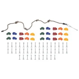 Presas de escalada con cuerda 25 piezas multicolor de vidaXL, Escalada - Ref: Foro24-93174, Precio: 59,51 €, Descuento: %
