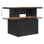 Set de sofás de jardín con cojines 9 pzas ratán sintético negro de , Conjuntos de jardín - Ref: Foro24-3326905, Precio: 587,4...