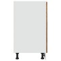 Armario inferior cajón cocina madera envejecida 50x46x81,5 cm de , Armarios de cocina - Ref: Foro24-856086, Precio: 91,00 €, ...
