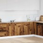 Armario inferior cajón madera envejecida 80x46x81,5 cm de , Armarios de cocina - Ref: Foro24-856092, Precio: 109,37 €, Descue...