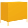 Aparador acero laminado en frío amarillo mostaza 68x39x58,5 cm de , Aparadores - Ref: Foro24-851295, Precio: 114,03 €, Descue...