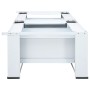 Soporte pedestal doble para lavadora con cajones blanco de , Accesorios para lavadoras y secadoras - Ref: Foro24-4009869, Pre...