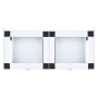 Soporte pedestal doble para lavadora con cajones blanco de , Accesorios para lavadoras y secadoras - Ref: Foro24-4009869, Pre...