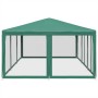 Carpa para fiestas con 10 paredes de malla HDPE verde 6x4 m de , Tiendas de campaña - Ref: Foro24-4010068, Precio: 167,92 €, ...